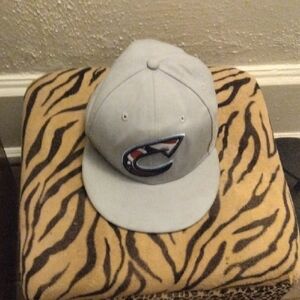 New Era Light Gray Baseball Cap with Embroidered 'C' Logo